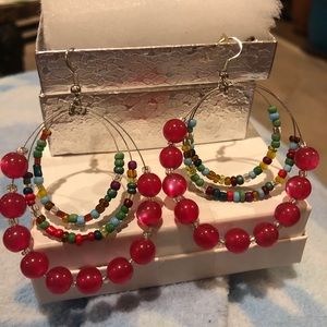 Beautiful handmade earrings
